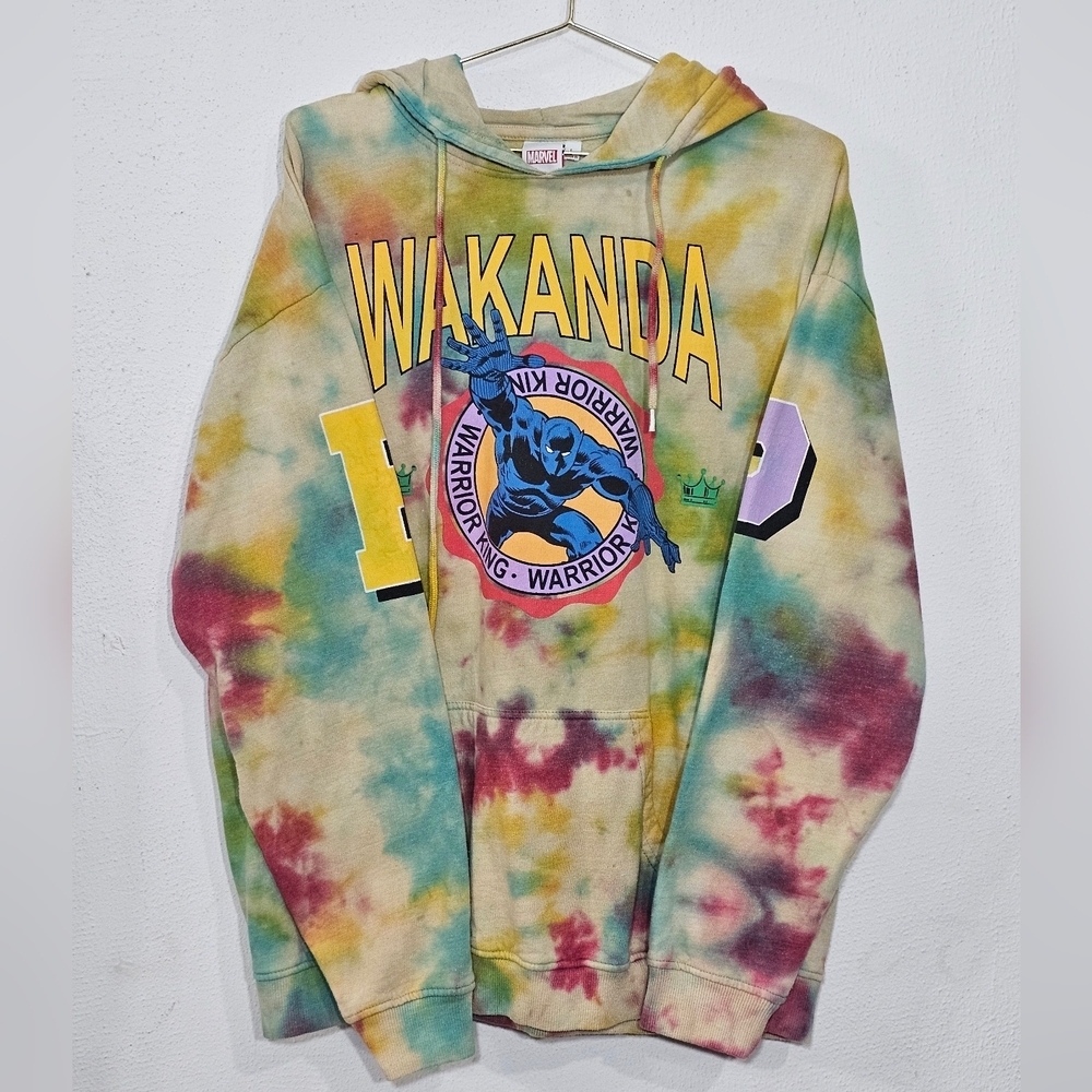 Marvel Wakanda Tie-Dye Hoodie - Multicolor